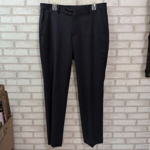 Jos A Bank Travelers Collection Wrinkle Free Comfort Stretch 36x30 Navy Blue